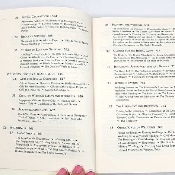 Accents Emily Posts Etiquette 75th Anniversary Poshmark